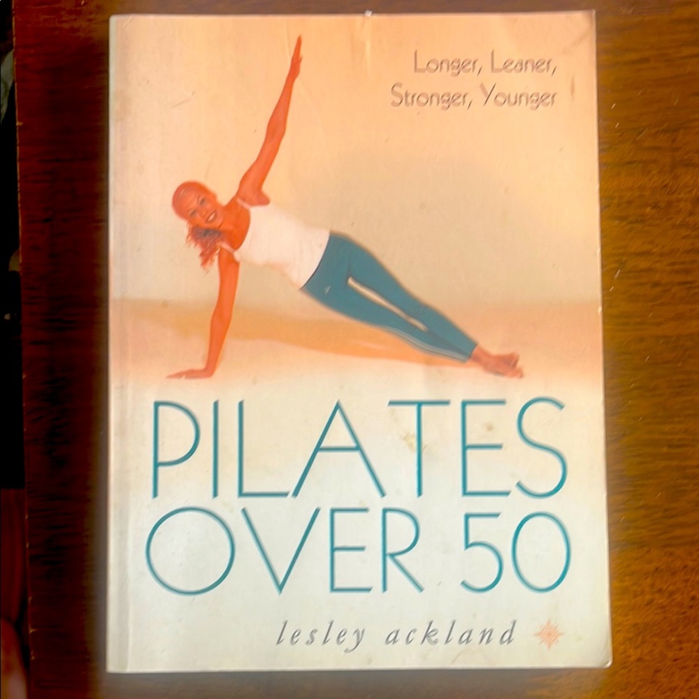 "Pilates Over 50" (paperback softcover book)